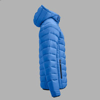 Veste à capuche zippée décontractée grande taille personnalisée OEM ODM avec logo personnalisé, légère, coupe-vent, imperméable, doudoune d'hiver en gros