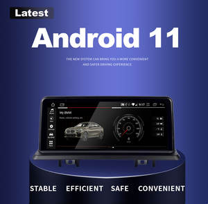 Lecteur vidéo de voiture sans fil Android 11 pour <span class=keywords><strong>BMW</strong></span> série 1 E81 E82 E87 E88 116I <span class=keywords><strong>118I</strong></span> 120I 130I DSP Android Auto - Product Image 2