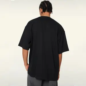 Wholesale High Quality Acid Wash T Shirt Blank Unisex Heavyweight T-shirt New Design Streetwear T-shirts For Men Summer 2024