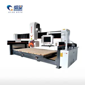 Nhà Máy bán hàng trực tiếp CNC 4 trục đá Máy cắt đá Granite nhân tạo cầu cắt