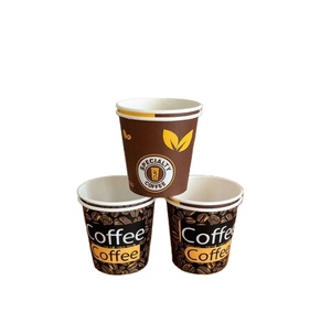 Vasos Desechables de Papel Especial con Diseño Ecológico Personalizado para Postres, Forma de Abanico, 6 oz, 69 mm, Productos para el Hogar - Product Image 1