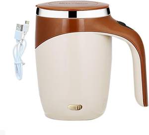 Nueva Taza de Café de Doble Pared con Tapa y Agitación Magnética Automática - Product Image 2