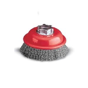 Brosse métallique en cuivre, pour application industrielle, avec roue en acier inoxydable, 80 pièces - Product Image 1