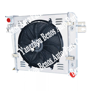 3 Row Radiator for 1986-1992 Jeep Grand Cherokee <strong>Commander</strong> 2.5L 2.8L V6 - Product Image 1