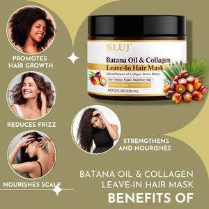 Vente en Gros de Soins Naturels du Cuir Chevelu Anti-chute Hydrater Nourrit Huile de Batana <span class=keywords><strong>Masque</strong></span> Beurre de Cheveux pour la Croissance des Cheveux à la Biotine - Product Image 3
