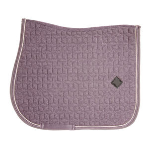 Le matériau en velours se place parfaitement <span class=keywords><strong>sous</strong></span> la selle Tapis de selle d'équitation de dressage équestre pour sauter - Product Image 5