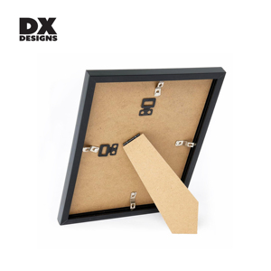 DX thiết kế nhà máy Bán buôn giá 4x6 5x7 6x8 8x10 inch tùy chỉnh kích thước DIY memorial tường khung ảnh PVC hình ảnh màu đen khung - Product Image 4