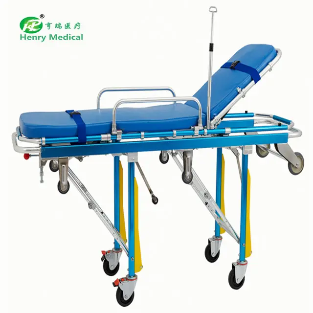 Folding stretcher aluminium alloy ambulance stretcher for hospital