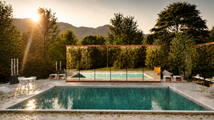 Casa Prefabricada Pequeña <span class=keywords><strong>con</strong></span> Espejo de Cristal, Cabina y Piscina, para Hoteles en Viñedos de Francia y Retiros <span class=keywords><strong>Rurales</strong></span>, Suministro OEM ODM - Product Image 4