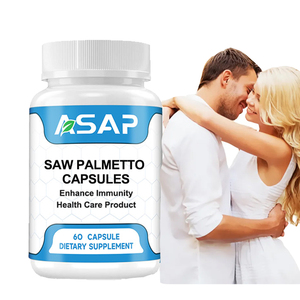 Suplemento de hierbas Saw Palmetto Extract Cápsulas Bulk Natural 100 500mg Saw Palmetto Cápsulas - Product Image 1