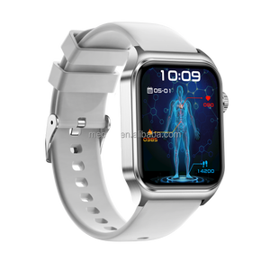 Smartwatch E100 Verde con Monitoraggio ECG, <span class=keywords><strong>Pressione</strong></span> Sanguigna <span class=keywords><strong>e</strong></span> Frequenza Cardiaca, Ossimetro, Impermeabile, Dispositivo Indossabile per Sport - Product Image 2