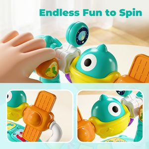 Juguete Musical <span class=keywords><strong>de</strong></span> Piano para Bebés, con Luz y Sonido <span class=keywords><strong>de</strong></span> Dinosaurio, para Desarrollo Sensorial, Tummy Time, Aprendizaje Infantil - Product Image 5