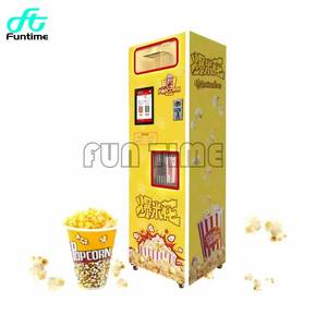 เครื่องกดป๊อปคอร์นแบบหยอดเหรียญอัตโนมัติเครื่องผลิตป๊อปคอร์นแบบหยอดเหรียญบริการตนเอง - Product Image 6