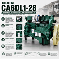 Mesin Diesel XICHAI CA6DL1-28 280HP 206kW 7.7L 6 Silinder Turbo Intercooler & Suku Cadang untuk Wheel Loader dan Kendaraan Komersial
