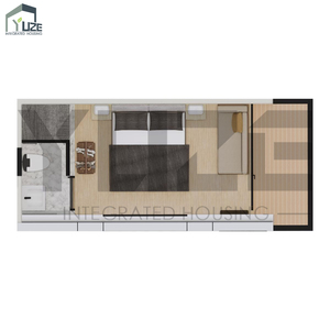 Không gian viên nang Pod phòng di động prefab ngoài trời prefab không gian nhà với danh lam thắng cảnh xem sao cho Homestay - Product Image 2