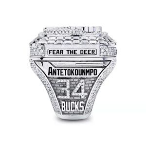 VENTES CHAUDES Bague de championnat personnalisée des Milwaukee Bucks 2021, bague de champion personnalisée pour homme, bague de titre, bijoux de haute qualité - Product Image 4