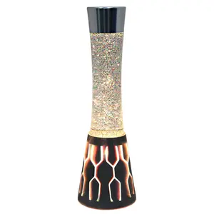 Custom Australië Amerikaanse Usa Hot Groothandel Goedkope Buis Raket Motion Glitter Accent Lava Lamp