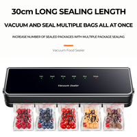 65kPa 120W 30cm 4L/min 6 Modes scellage multi-sacs cuisine alimentaire machine sous vide soudeuse emballage alimentaire