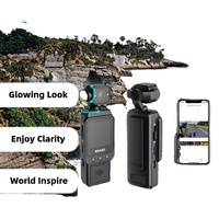 Caméra sportive portable 1080P WIFI, objectif rotatif, vision nocturne, filtres beauté, capteur CMOS, MicroSD, grand angle 120°, flash, 1,6 pouces