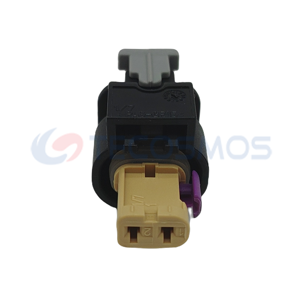 Wire Harness Plug of Automobile Waterproof Connector 2 Pin Female 2-1718643-1