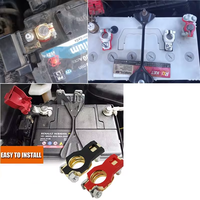 Connecteur rapide pour borne de batterie automobile, pince de câble, clip de connexion pour voiture, caravane, bateau 12V 24V