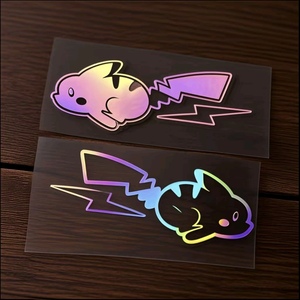 Autocollants de voiture de transfert UV holographiques personnalisés - Product Image 2