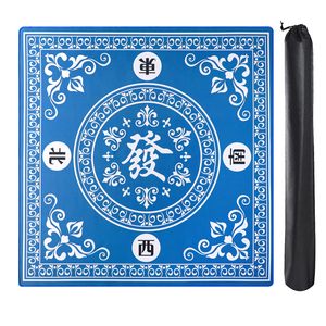 Tapis de table de <span class=keywords><strong>Mahjong</strong></span> en polyester antidérapant pour enfants comprenant une carte de règles de dominos et un panneau de carreaux pour les jeux pour enfants - Product Image 5