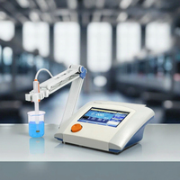 BIOSTELLAR pH Meter Desktop portabel OEM & ODM dapat disesuaikan dengan pengukur suhu MV/ORP