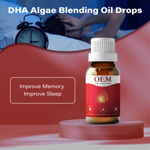 Fabricante OEM/ODM DHA Gotas de aceite de algas Booster Memoria Sueño Crecimiento humano Líquido oral Cerebro Cuidado DE LA SALUD Suplemento de gota de aceite para niños - Product Image 3