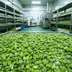 Fave Intere Congelate IQF di Alta Qualità a Prezzo di Fabbrica, Marchi OEM Disponibili - Product Image 1