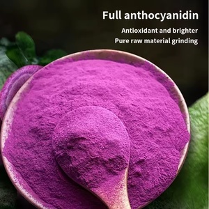Poudre violette d'anthocyanine à base de plantes chinoises naturelles 300g, mélange antioxydant complet, extrait de beauté frais pour adultes, goût sucré, clair - Product Image 2