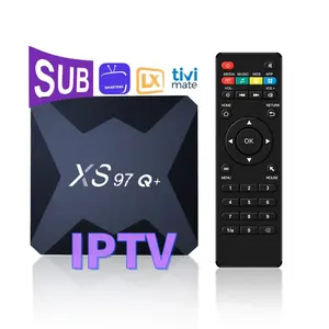 الجهاز الأرخص XS97Q ذكي بنظام أندرويد 10.0 IPTV جهاز واحد لعدد 3 أجهزة Allwinner H313 1 جيجا بايت 8 جيجا بايت 4K جهاز تلفاز بنظام أندرويد IPTV