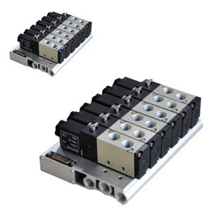 Groupe de vannes semi-en ligne multi-prises à simple vanne STNC de haute qualité série 4V pour système pneumatique - Product Image 2