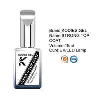 KODIES-Vernis à Ongles Gel Semi-Permanent UV sans HEMA/TPO, Super Diamond Shine, Finition Gel