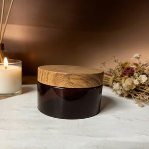 Custom Logo Cream <b>Jars</b> 100g 120g 150g 200g 250g Cosmetic Cream Body Scrub Plastic <b>Jar</b> with Plastic Lids - Product Image 3