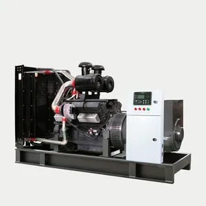 160kva 128kw AC 삼상 주 전력 SDEC 샹차이 엔진 SC7H220D2 와 사일런트 디젤 전기 플랜트 유전자 발생기