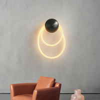 Appliques murales en silicone souple à LED 16W, nouveau design pour la maison, le restaurant et la chambre