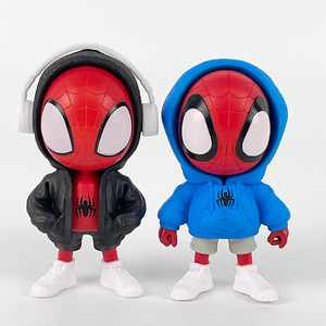 All'ingrosso 6 stili PVC animazione cartone animato giocattolo <span class=keywords><strong>ragno</strong></span> Mans Action Figure Set resina modello per torta Topper Anime film Pvc modello - Product Image 4