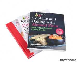 Options professionnelles à couverture rigide et souple pour livre de cuisine Livre de <span class=keywords><strong>nutrition</strong></span> Fabricant personnalisé Tailles A5 A4 Guides de régime sans gluten - Product Image 6