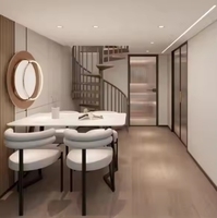 Maison personnalisée Friendly House moderne préfabriquée de luxe avec un prix compétitif Space Capsule House