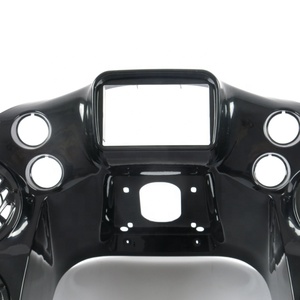 Carénage avant intérieur double DIN 4 <span class=keywords><strong>Quad</strong></span> 6.5 "Speaker Pods pour Haley Davidson Motorbike Road Glide FLTRX 1998-2013 - Product Image 6