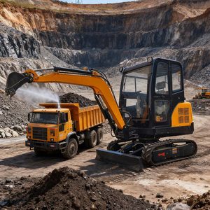 รถขุดขนาดเล็กเครื่องยนต์ EPA Kubota 1.2ton 1.5ตันตัวขุดขนาดเล็ก3ตัน2.5ตันรถขุดในฟาร์มขนาดเล็ก - Product Image 4