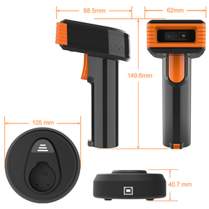 Xincode Handheld USB Kabel gebundener Barcode-Scanner 2D Drahtloser Barcode-Leser QR-Barcode-Scan-Waffen leser mit Ladestation GT-3303H - Product Image 5