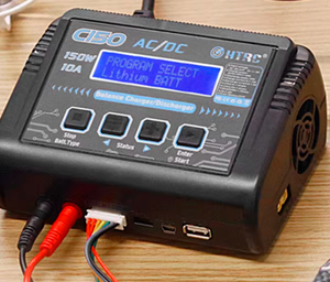 HTRC C150 스마트 밸런서 충전기 RC 비행기 부품 <span class=keywords><strong>LiPo</strong></span> LiHV LiFe Lilon NiCd NiMh Pb 배터리 용 AC/DC 150W <span class=keywords><strong>10A</strong></span> 방전기 - Product Image 3