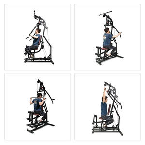 Prix avantageux pour un équipement multifonctionnel combinant presse à banc, exercices complets du corps, <span class=keywords><strong>poulie</strong></span> et <span class=keywords><strong>extension</strong></span> des jambes. - Product Image 6