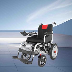 Silla de Ruedas Eléctrica Plegable y Reclinable con Certificación CE ISO, de Aleación de Aluminio Ligera - Product Image 1