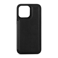 Étui de téléphone portable en cuir PU antichoc avec support magnétique multifonction et lanière personnalisable pour cartes – Design professionnel