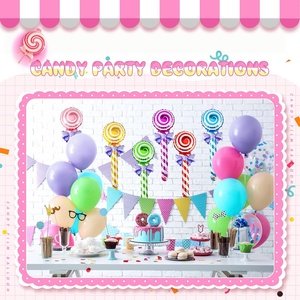 Thick Card Pack Helium <b>Balloons</b> for Holiday Mother's Day Father's Day Thanksgiving Celebrations-Candy-Themed Customizable <b>Decor</b> - Product Image 5