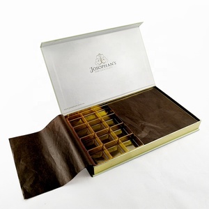 Caja de Embalaje de Alta Calidad con Cierre Magnético para Barra de Chocolate con Almohadilla Protectora para Alimentos - Product Image 4