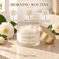 Crème hydratante et nourrissante anti-rides coréenne pour tous types de peaux, marque privée, fabricant OEM/ODM de produits de soin
